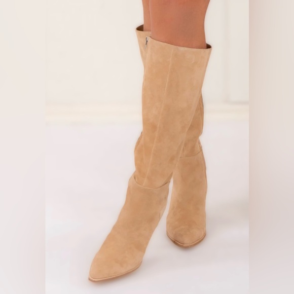 Wide Calf Dolce Vita Camel Boots